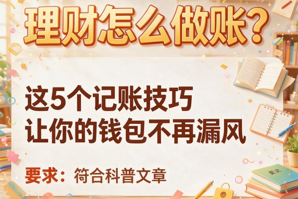 理财怎么做账？这5个记账技巧让你的钱包不再漏风