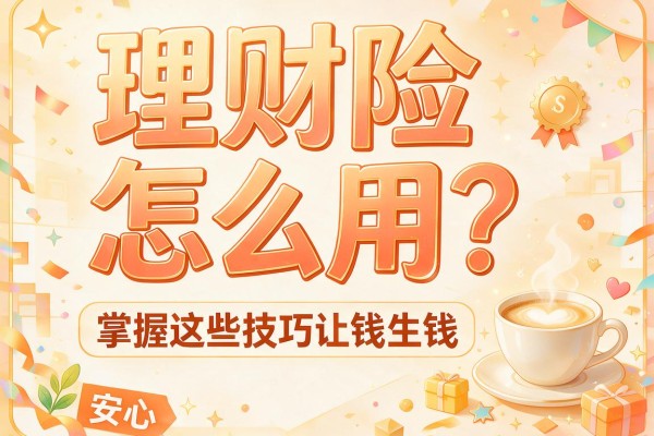 理财险怎么用？掌握这些技巧让钱生钱更安心
