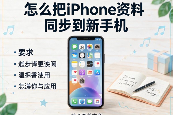 怎么把iPhone资料同步到新手机
