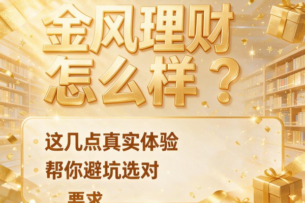 金风理财怎么样？这几点真实体验帮你避坑选对