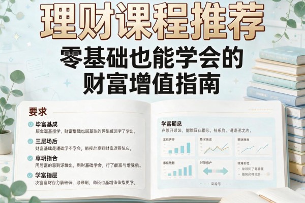 理财课程推荐：零基础也能学会的财富增值指南