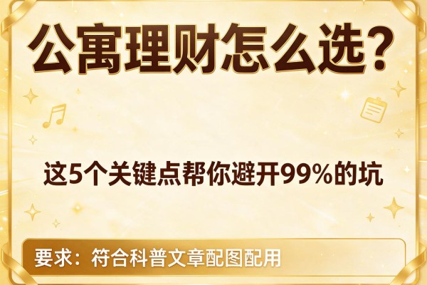 公寓理财怎么选？这5个关键点帮你避开99%的坑