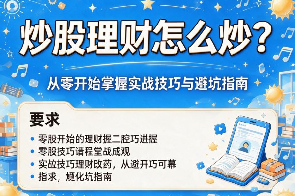 炒股理财怎么炒？从零开始掌握实战技巧与避坑指南
