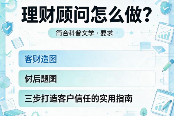 理财顾问怎么做？三步打造客户信任的实用指南