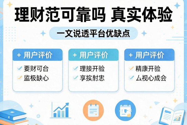 理财范可靠吗真实体验+用户评价，一文说透平台优缺点