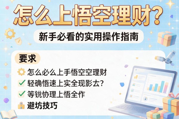 怎么上悟空理财？新手必看的实用操作指南与避坑技巧