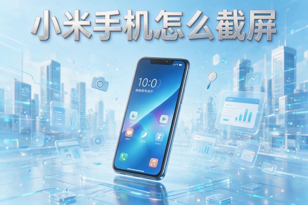 小米手机怎么截屏？