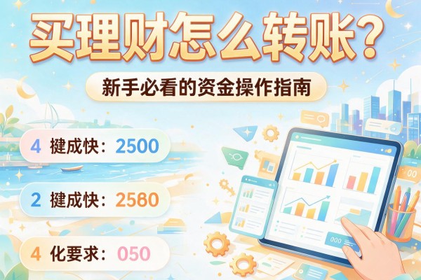 买理财怎么转账？新手必看的资金操作指南