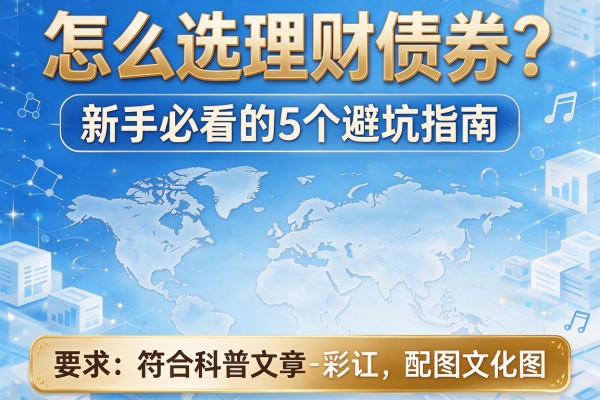 怎么选理财债券？新手必看的5个避坑指南