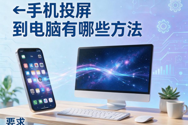 手机投屏到电脑有哪些方法