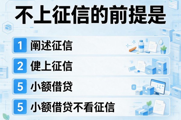 不上征信的前提是，阐述5家小额借贷不看征信的平台