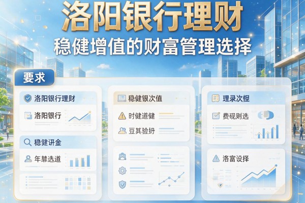 洛阳银行理财：稳健增值的财富管理选择