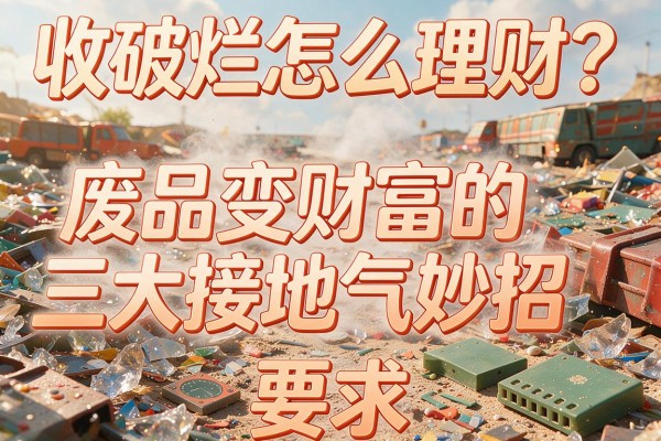 收破烂怎么理财？废品变财富的三大接地气妙招