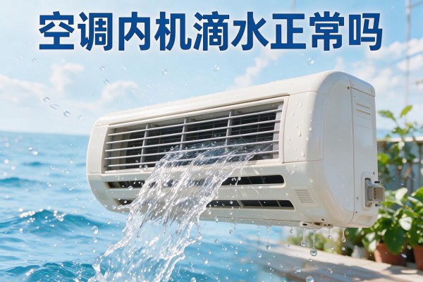 空调内机滴水正常吗？