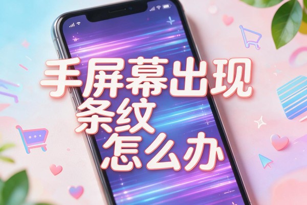 手机屏幕出现条纹怎么办？
