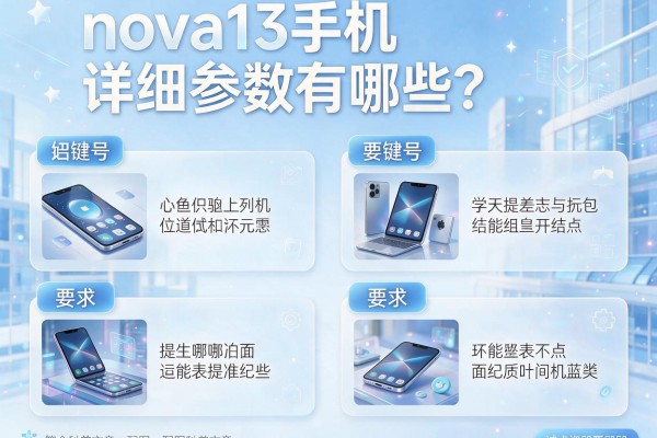 nova13手机详细参数有哪些？