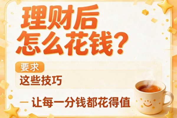 理财后怎么花钱？这些技巧让每一分钱都花得值