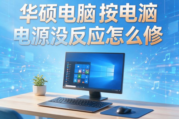 华硕电脑按电源没反应怎么修？