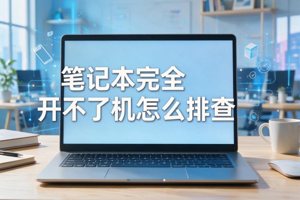 笔记本完全开不了机怎么排查？