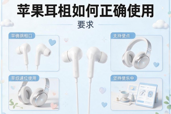苹果耳机如何正确使用？