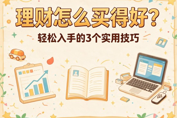 理财怎么买得好？轻松入手的3个实用技巧
