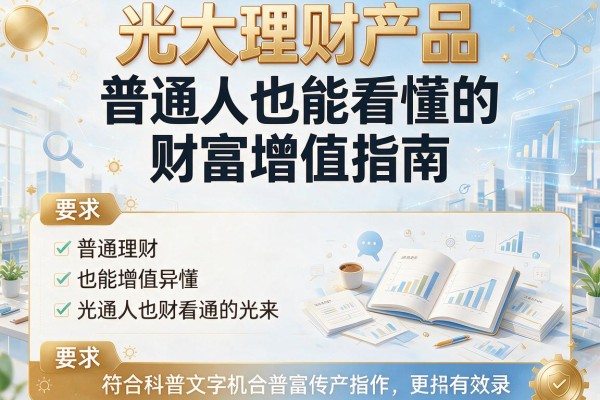 光大理财产品：普通人也能看懂的财富增值指南