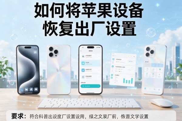 如何将苹果设备恢复出厂设置