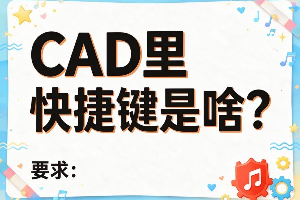 CAD里标注的快捷键是啥？
