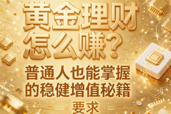 黄金理财怎么赚？普通人也能掌握的稳健增值秘籍