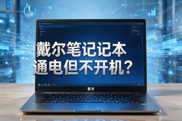 戴尔笔记本通电但不开机？