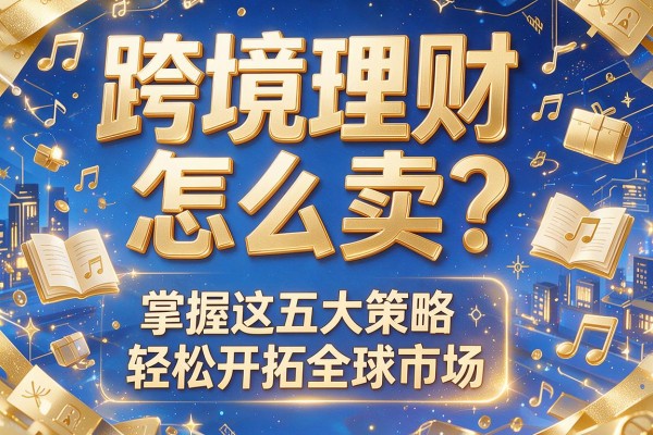 跨境理财怎么卖？掌握这五大策略轻松开拓全球市场