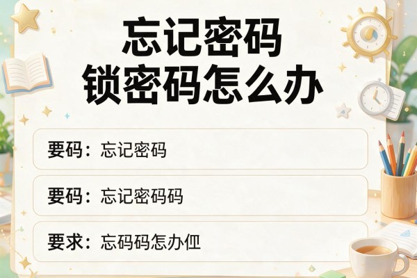 忘记密码锁密码怎么办？