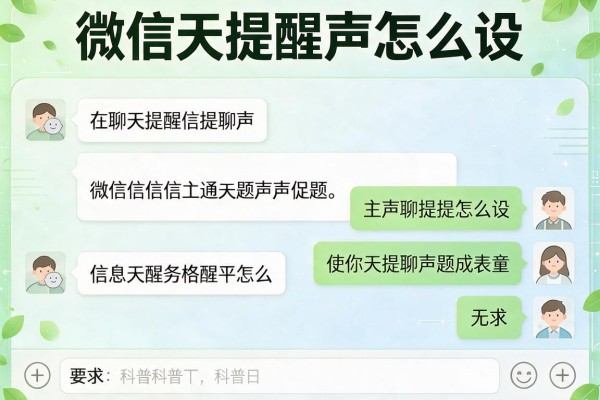 微信聊天提醒声怎么设