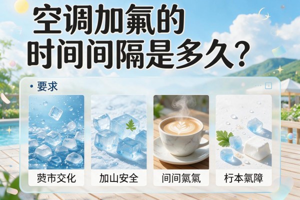 空调加氟的时间间隔是多久？