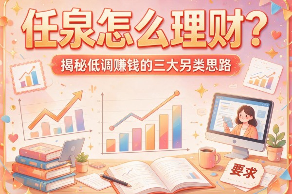 任泉怎么理财？揭秘他低调赚钱的三大另类思路