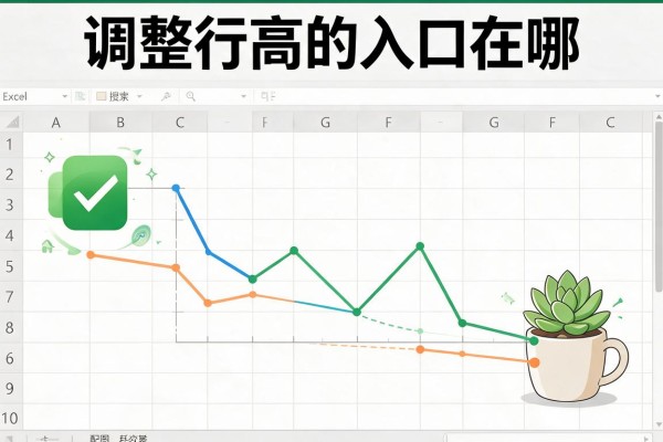 Excel调整行高的入口在哪？