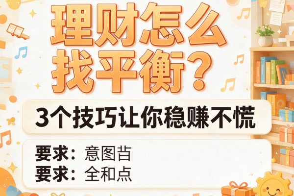 理财怎么找平衡？3个技巧让你稳赚不慌
