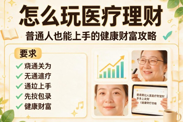 怎么玩医疗理财：普通人也能上手的健康财富攻略