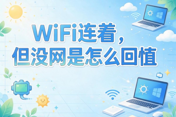 WiFi连着但没网是怎么回事