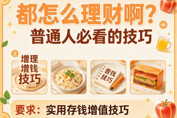 都怎么理财啊？普通人必看的实用存钱增值技巧