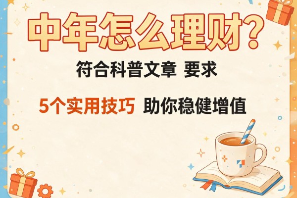 中年怎么理财？5个实用技巧助你稳健增值