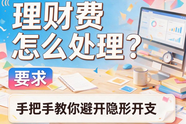 理财费怎么处理？手把手教你避开隐形开支