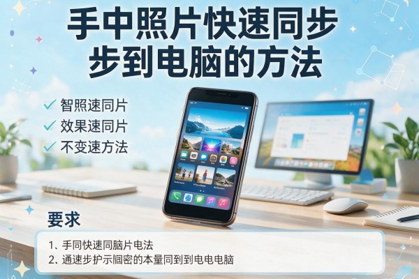 手机照片快速同步到电脑的方法