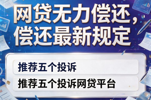 网贷无力偿还最新规定，推荐五个投诉网贷平台