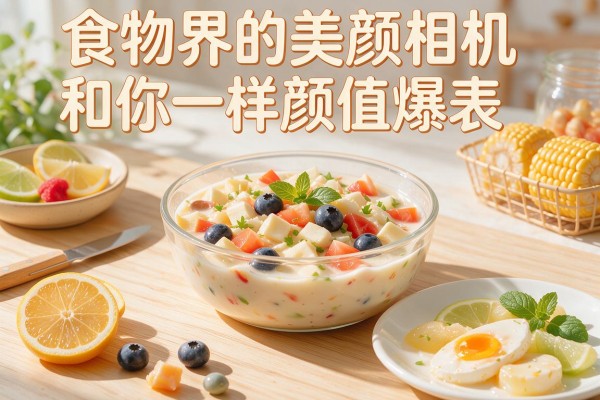 食物界的美颜相机 和你一样颜值爆表