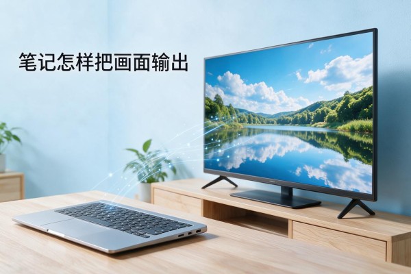笔记本怎样把画面输出到电视？