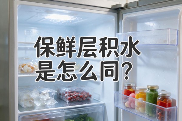 冰箱保鲜层积水是怎么回事？