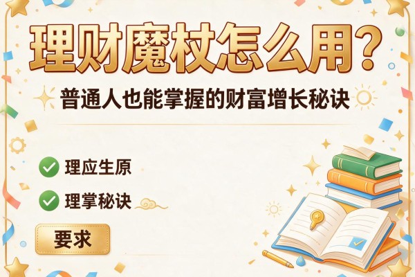 理财魔杖怎么用？普通人也能掌握的财富增长秘诀