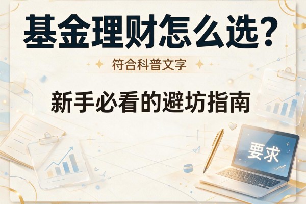 基金理财怎么选？新手必看的避坑指南