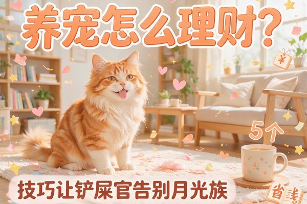 养宠物怎么理财？5个省钱技巧让铲屎官告别月光族